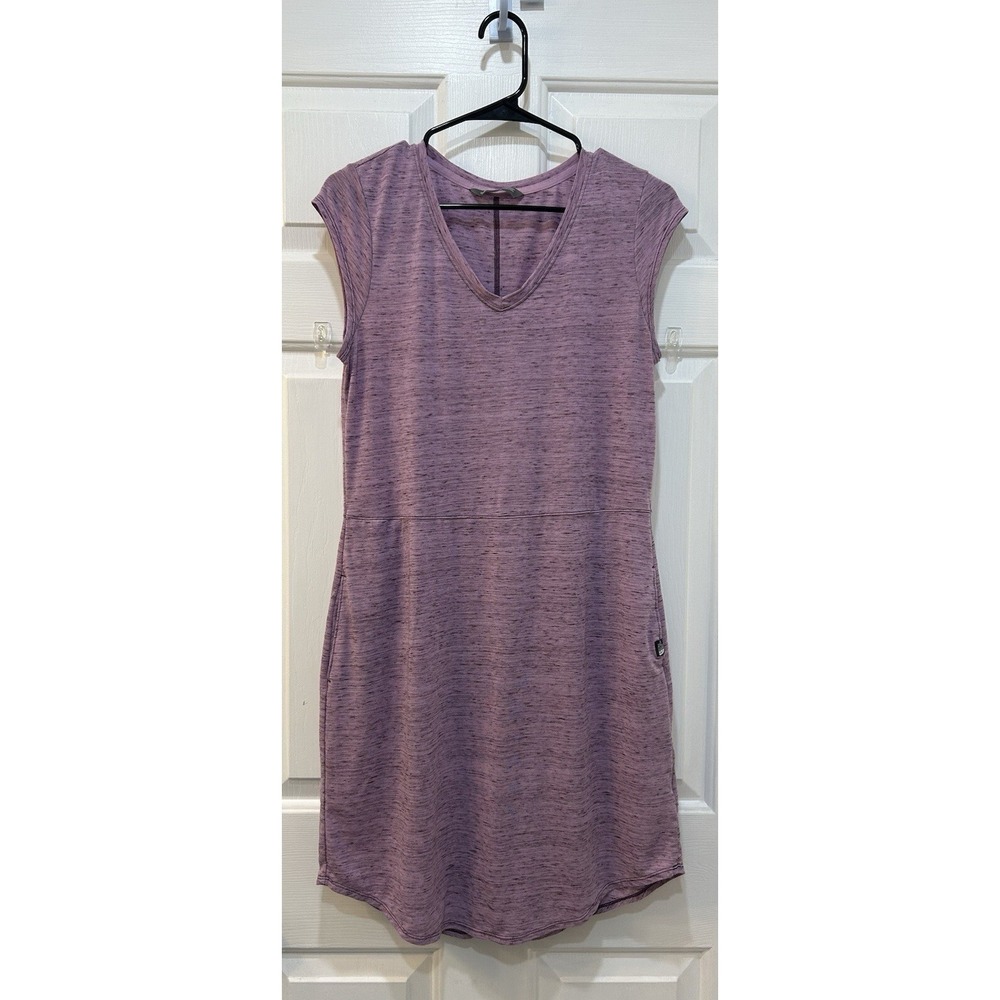 The North Face T-Shirt Dress Size M Heathered Pink‎ Athletic Casual Athleisure